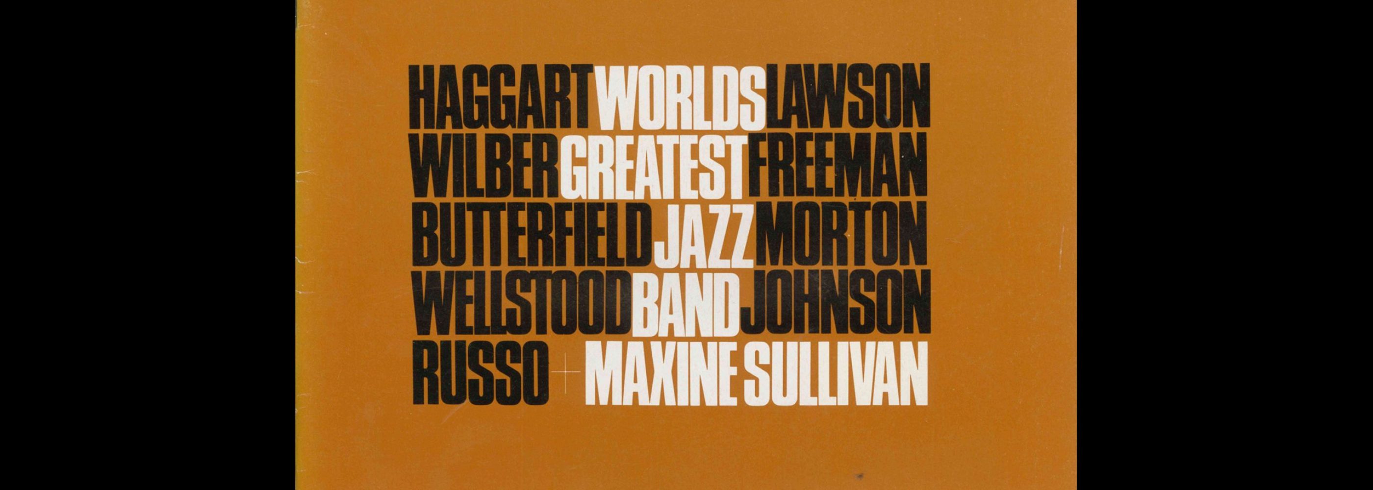 Jazz Journal, 10, 1974. Cover design by Cal Swann