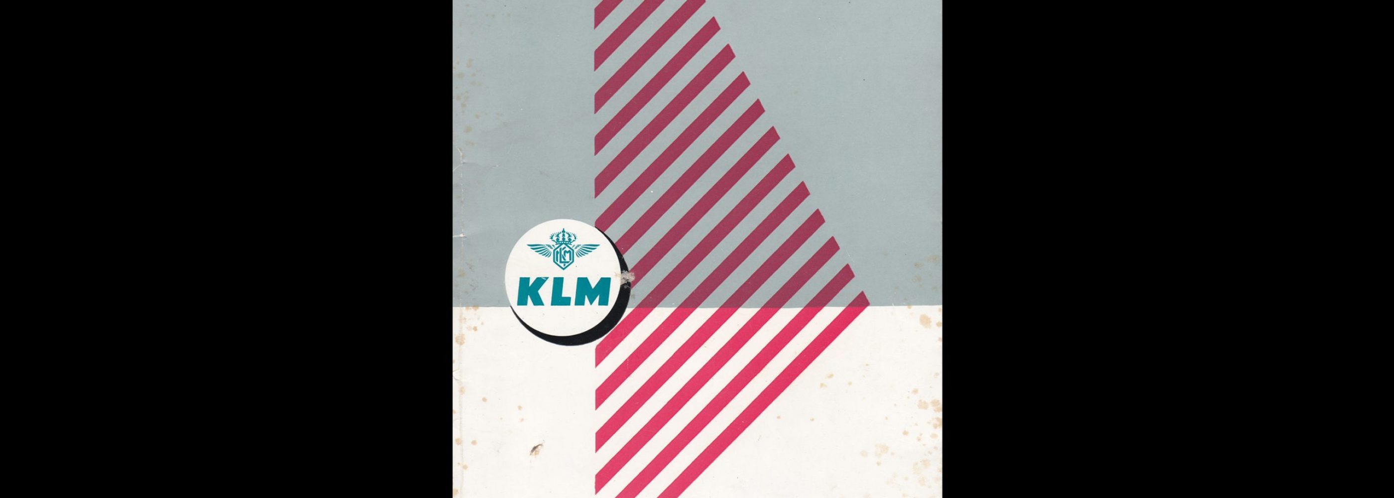 KLM Travel Documents Wallet, 1952. Designed by Otto Treumann