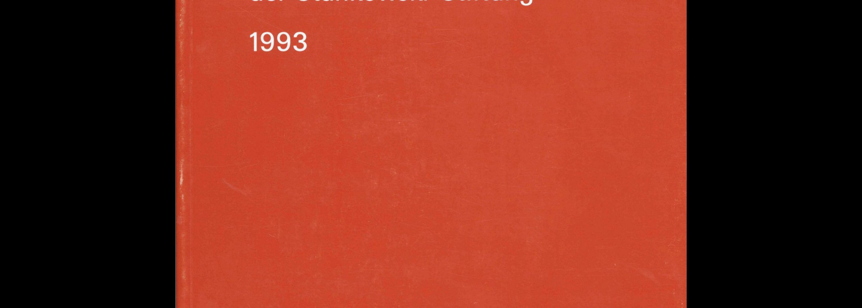 Kunst + Design, Donald Judd –Preisträger der, Stankowski-Stiftung, 1993