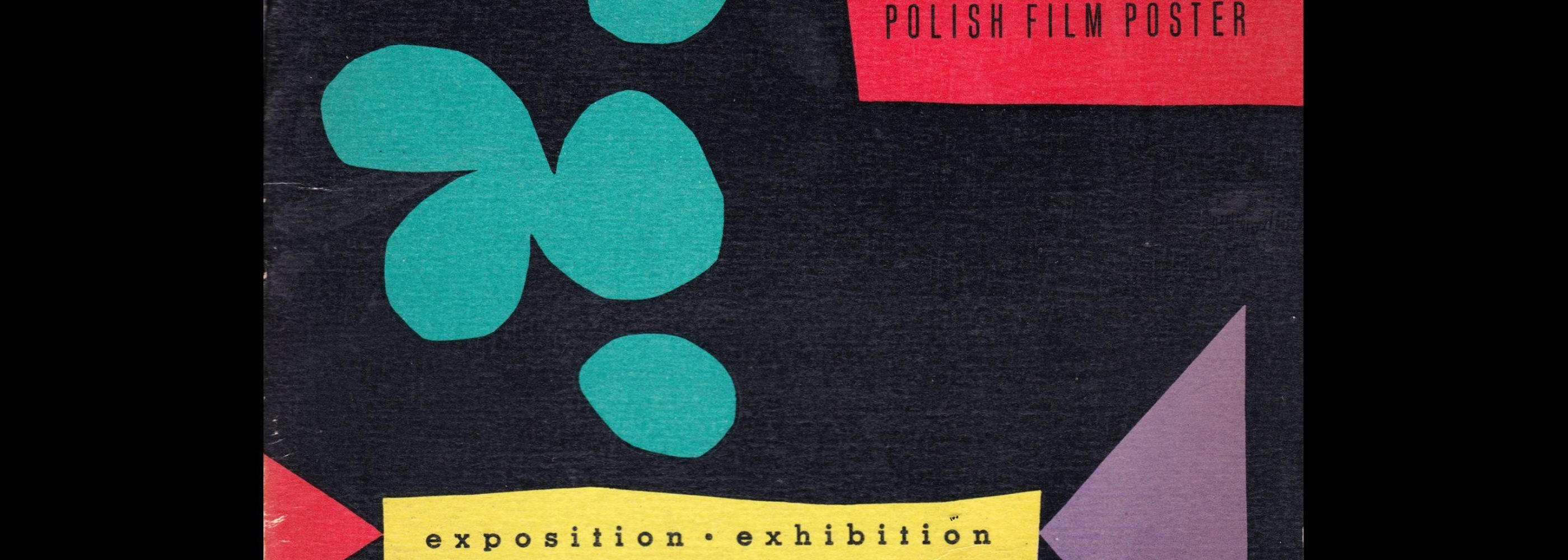 L'affische Polanaise du Cinéma (the Polish Film Poster), Exhibition Catalogue designed by Wojciech Zamecznik and Jan Lenica