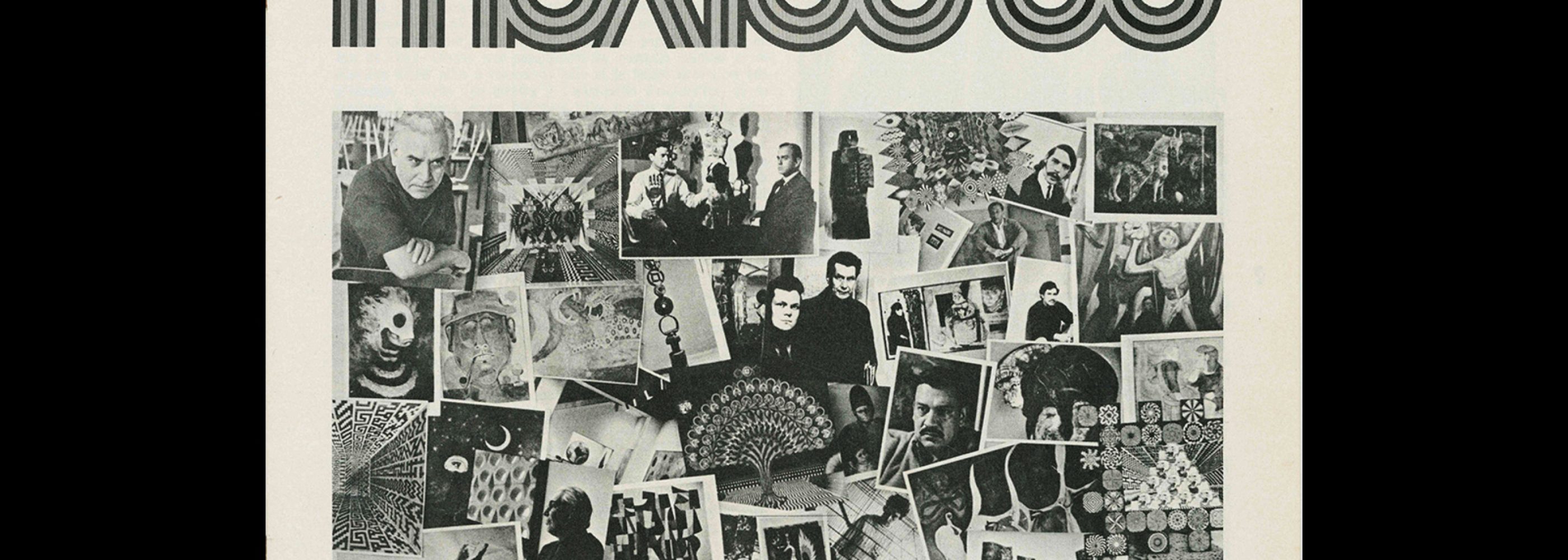 Mexico 1968, Photo - Revue 3, 1968. Designed by Lance Wyman
