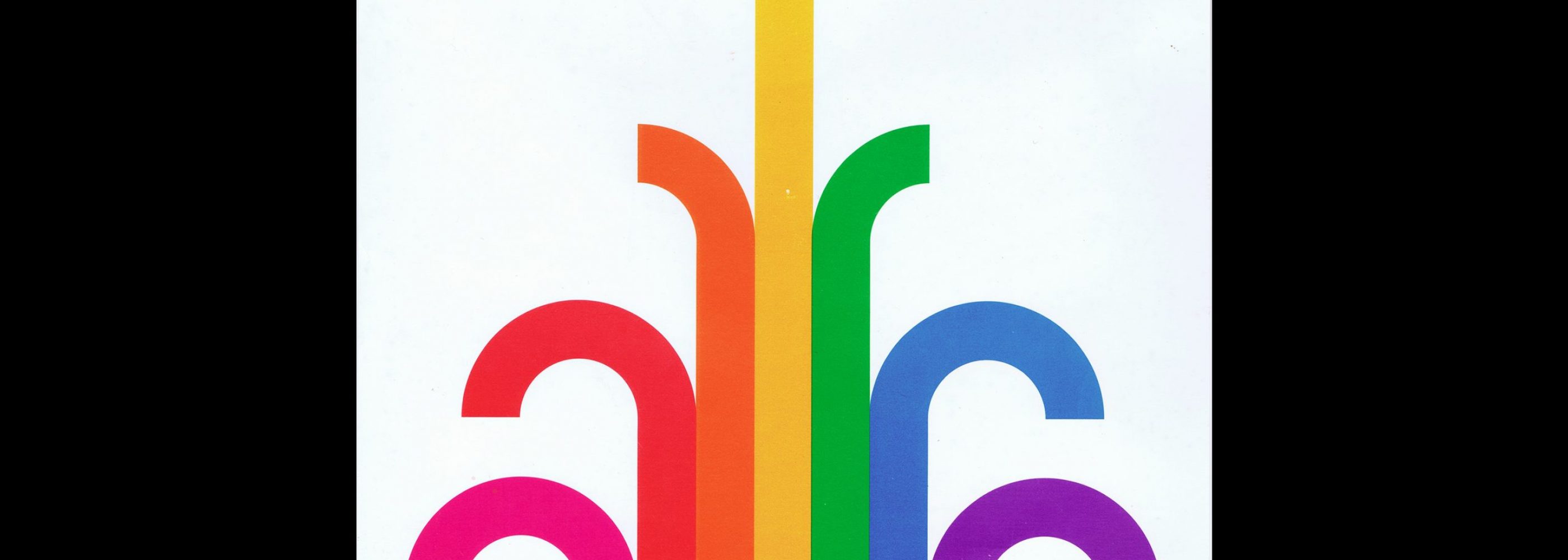 Montréal 1976 Olympics, Arts and Culture Program Poster designed by Yvon Laroche (Laroche Pelletier Graphistes)