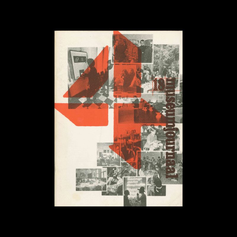 Museumjournaal, Serie 18 no4, 1973. Frank Steenhagen (cover), Jurriaan Schrofer (layout)