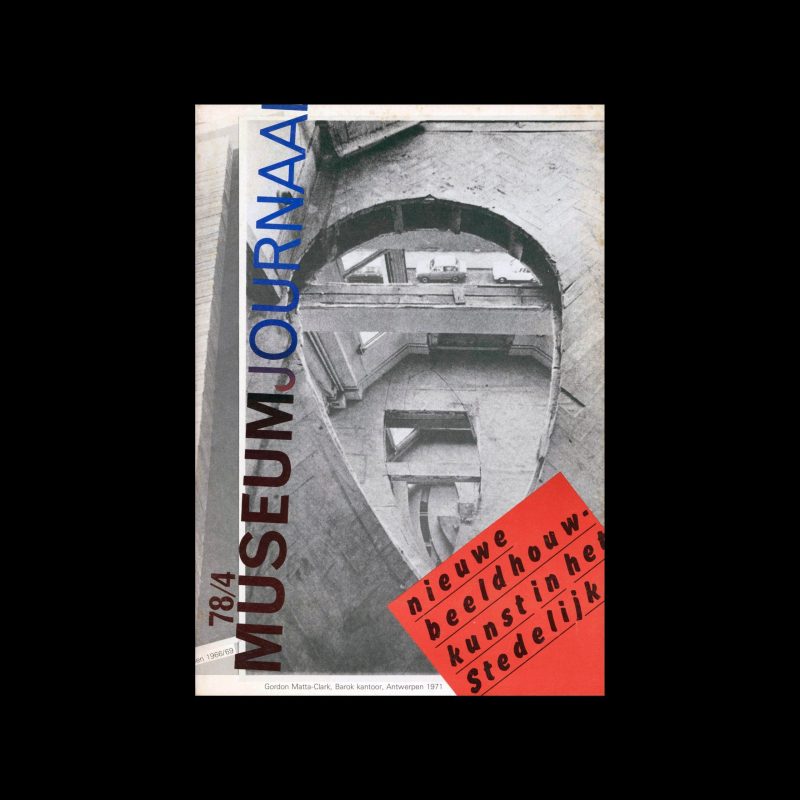 Museumjournaal, Serie 23 no4, 1978. Layout: Frans Evenhuis and Piet van Meiji | Cover: Jan Van Toorn