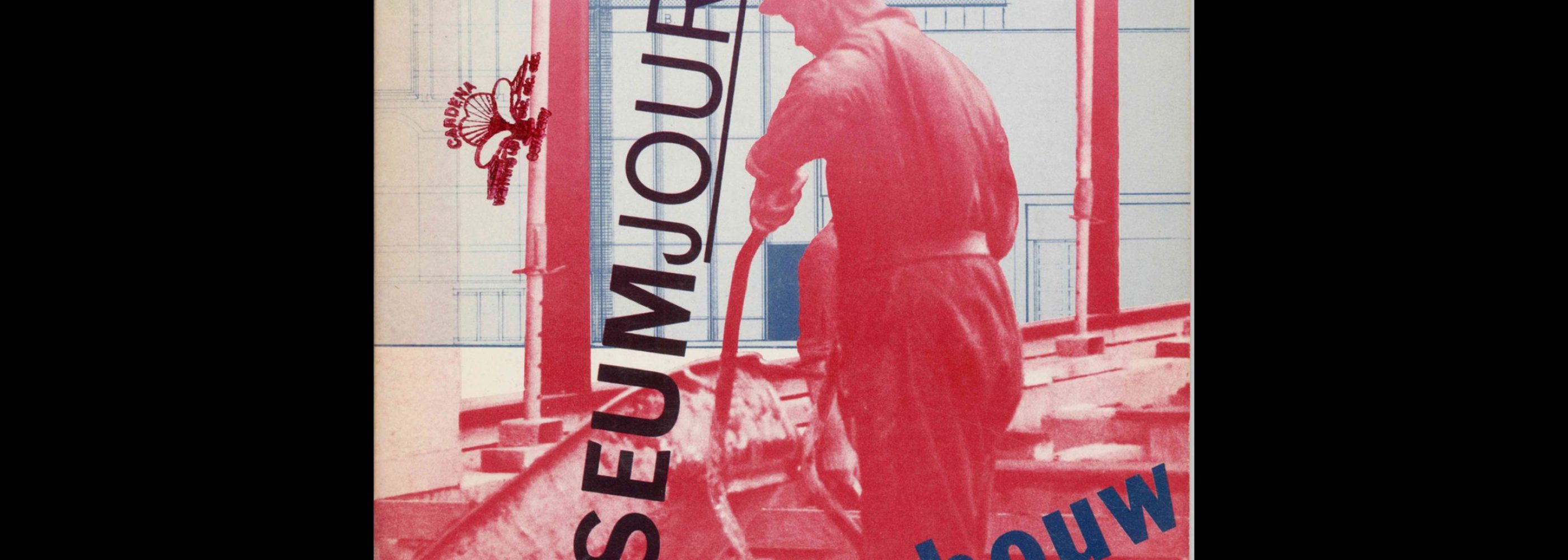 Museumjournaal, Serie 24 no5, 1979. Cover design by Jan van Toorn.