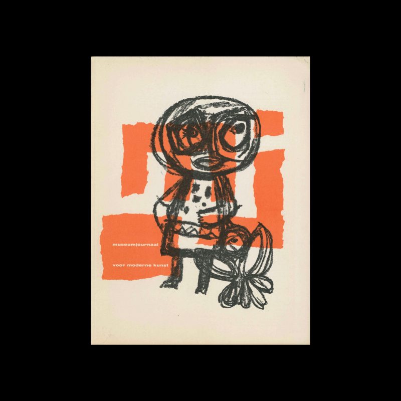 Museumjournaal, Serie 9 no7, 1963. Cover illustration by Gerrit Benner.