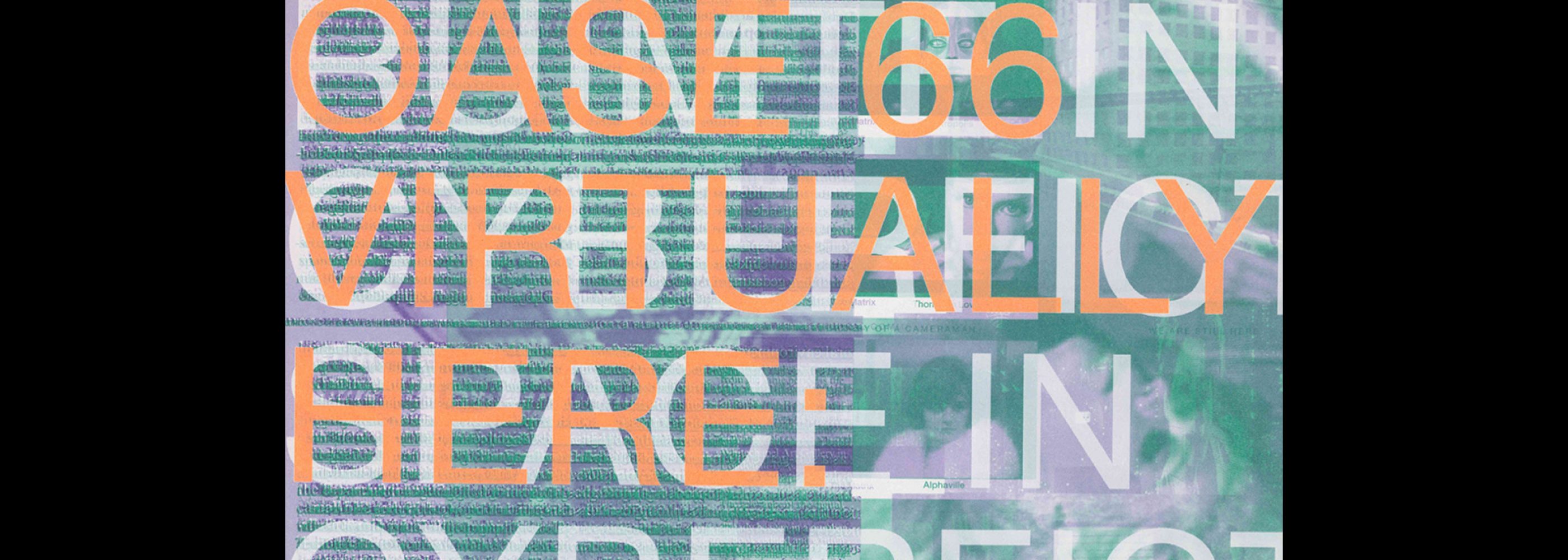 OASE 66, 2005, Virtually Here. Designed by Karel Martens, Werkplaats Typografie