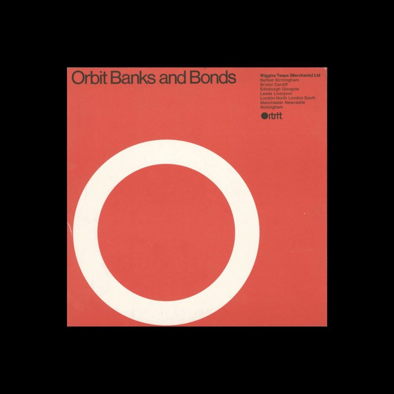 Orbit Banks and Bonds, Wiggin Teape (Merchants Ltd), c.1960s