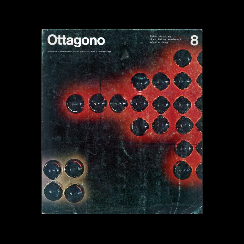 Ottagono 08, 1968. Design by Bob Noorda / Unimark