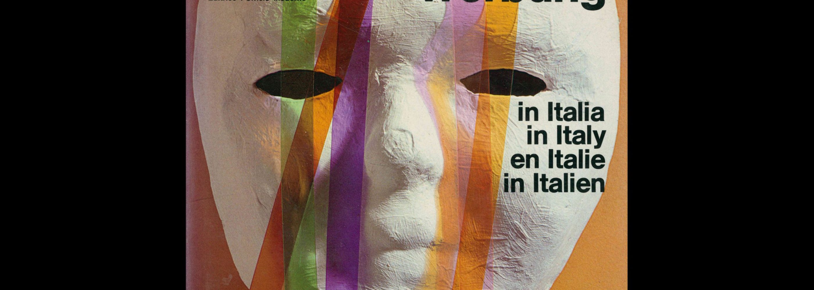 Pubblicità in Italia 1978-79. Design by Franco Grignani