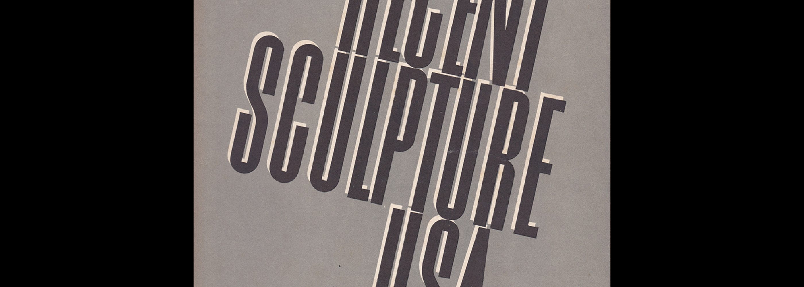 Recent Sculpture USA, Museum of Modern Art, 1959. Designed by Norman Ives