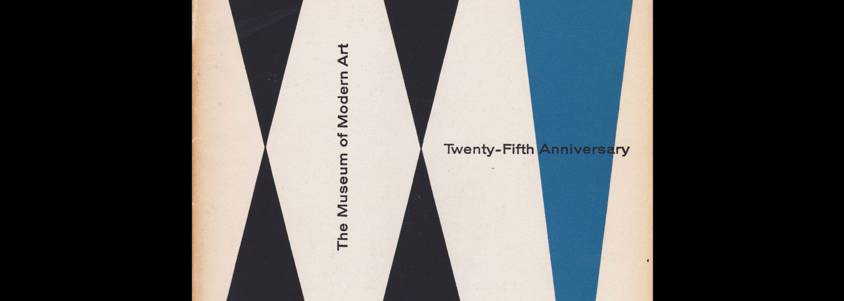 Twenty-Fifth Anniversary, Bulletin, Museum of Modern Art, 1954 designed by Leo Lionni