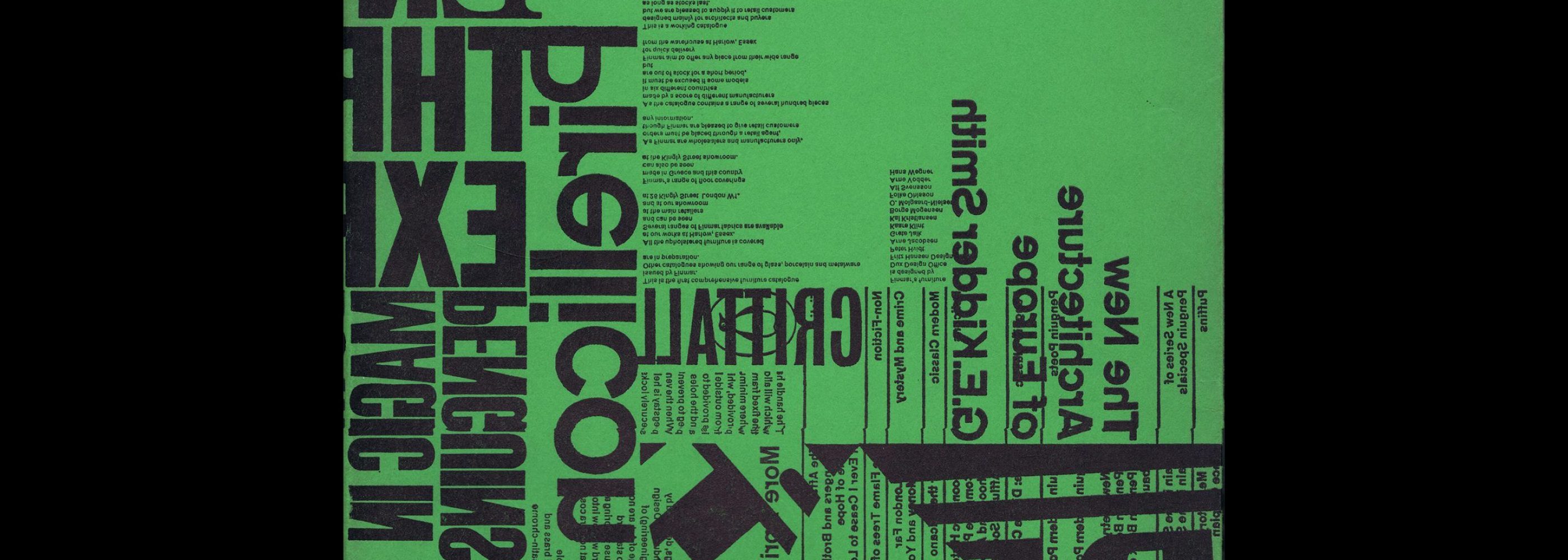 Typographica, New Series 7, 1963. Designed by Herbert Spencer