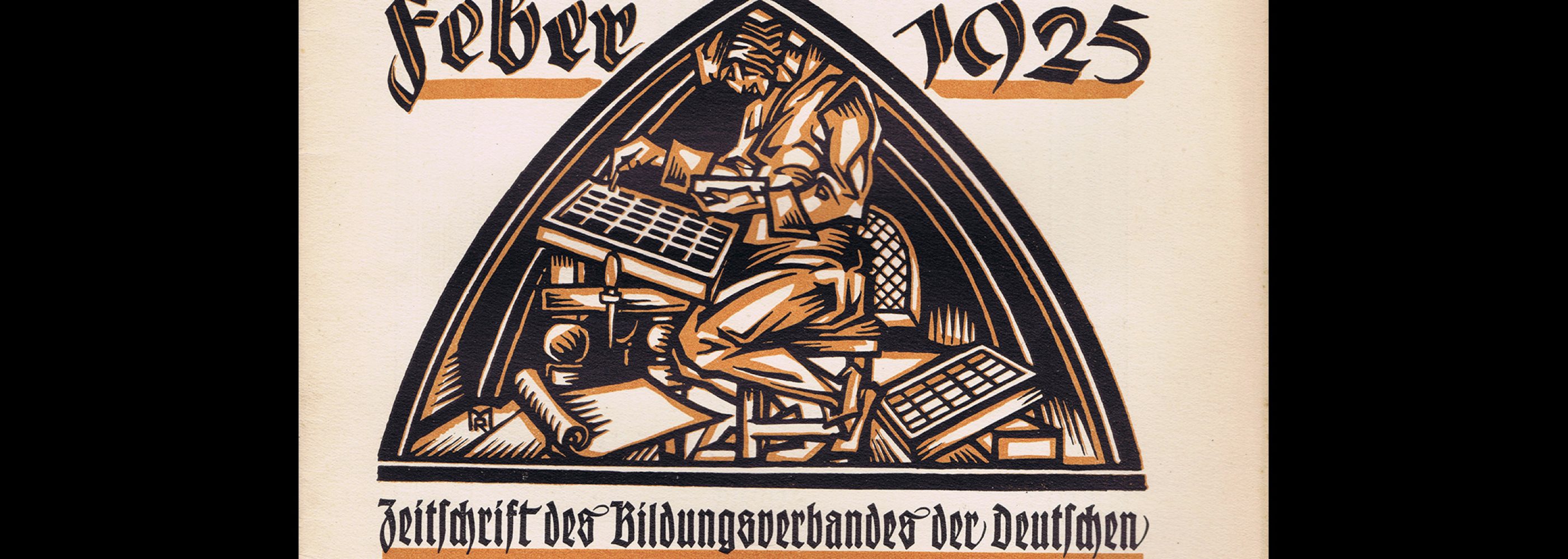Typographische Mitteilungen, Zweiundzwanzigster Jahrgang, Heft 2, February 1925