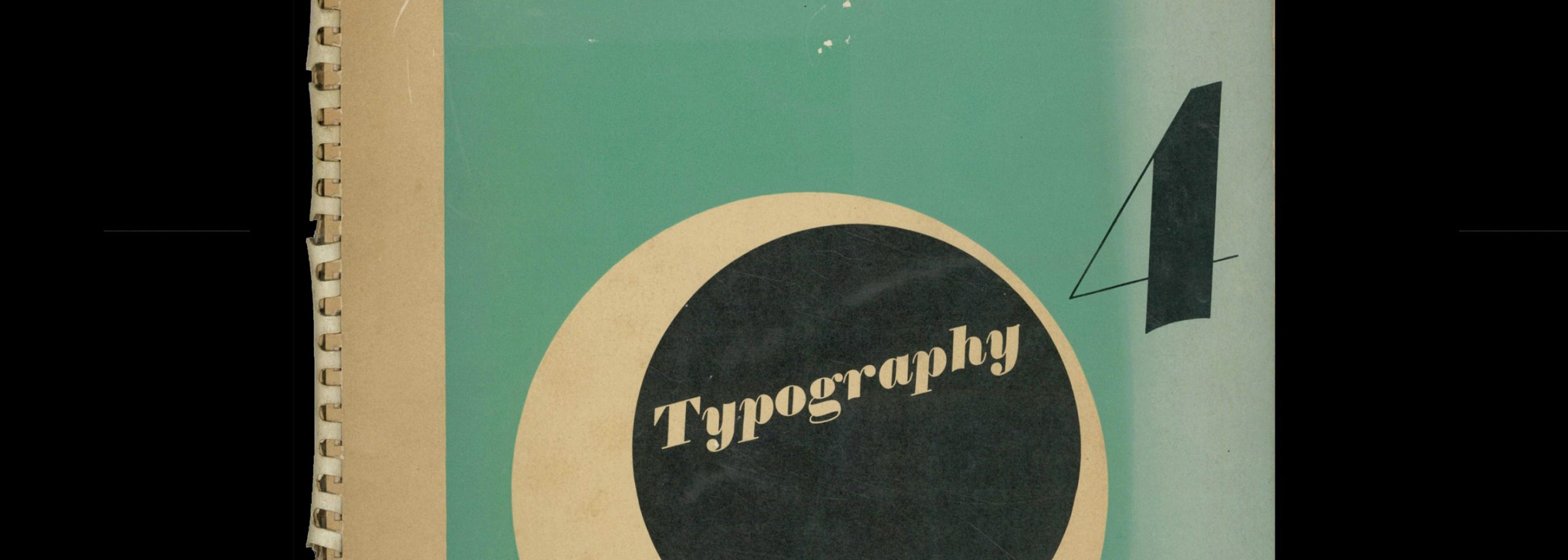 Typography 4, Shenval Press, Autumn 1937