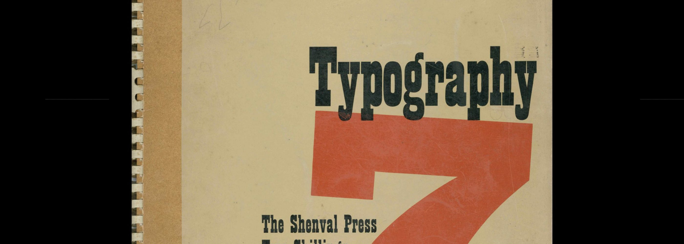 Typography 7, Shenval Press, Winter 1938