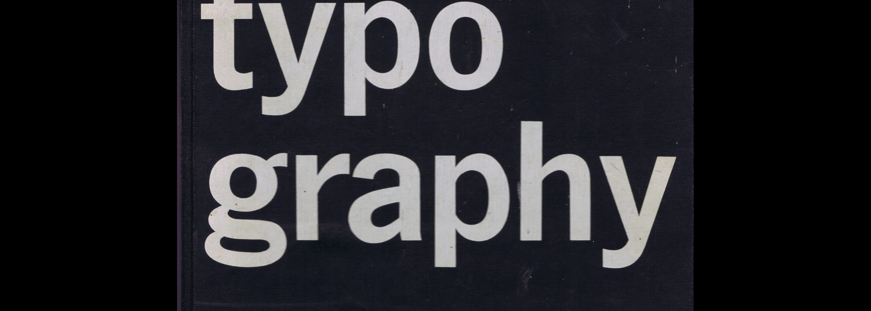 Typography, Aaron Burns, 1961