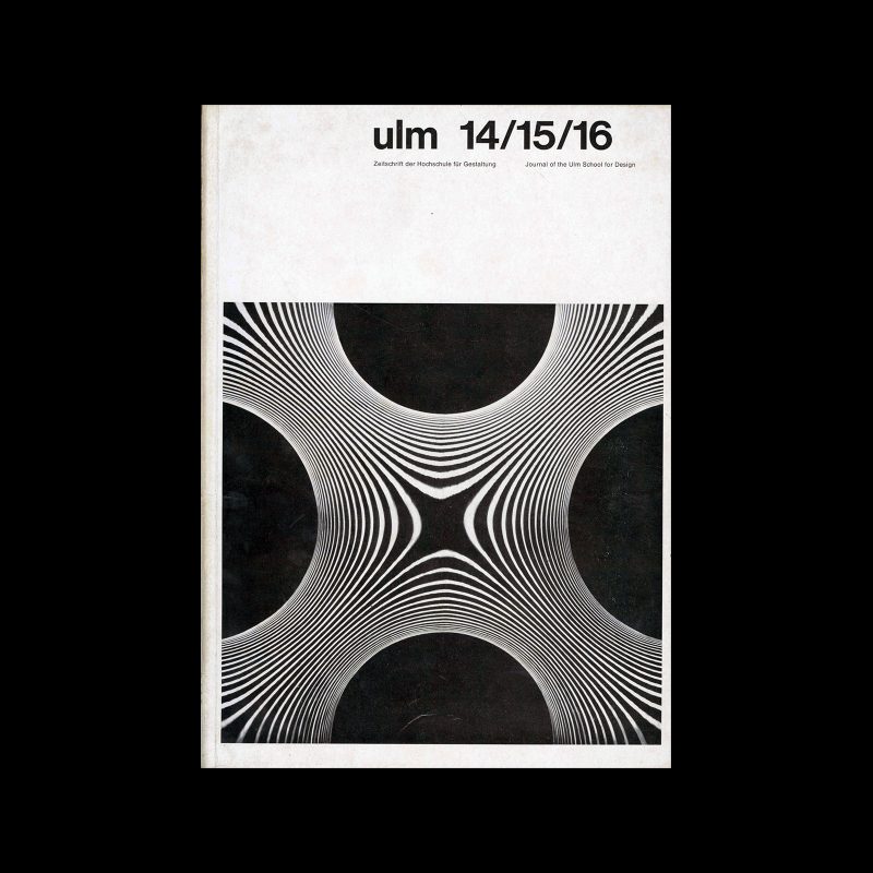 Ulm 14/15/16, Journal of the Hochschule fur Gestaltung, 1965