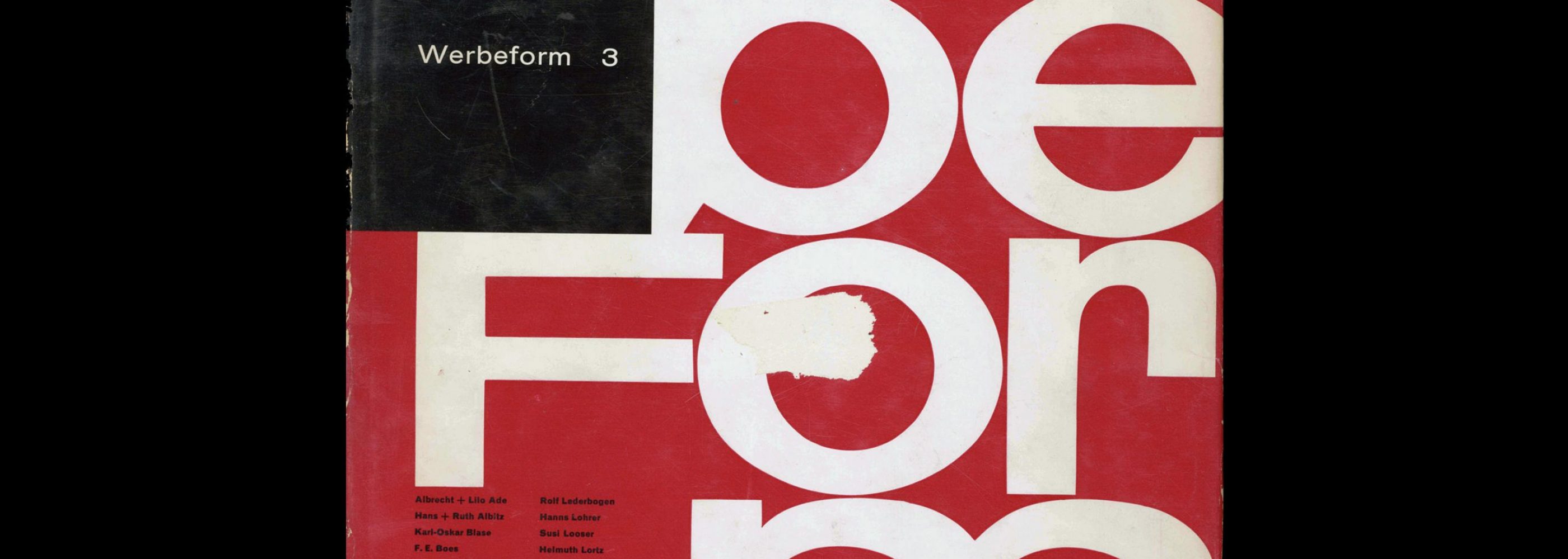 Werbeform 3, Annual Review Of Advertising And Design, 1959 Spread