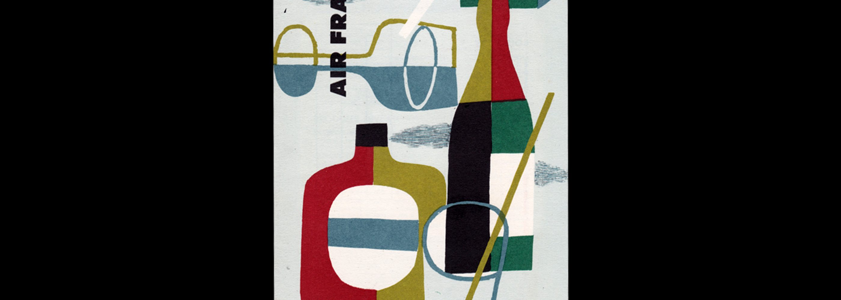 Air France – Alcohol Price List Format: Folded Brochure Designer/s: Guy Georget Year: 1959
