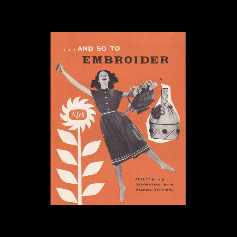 And So To Embroider Bulletin 17b, 1950s