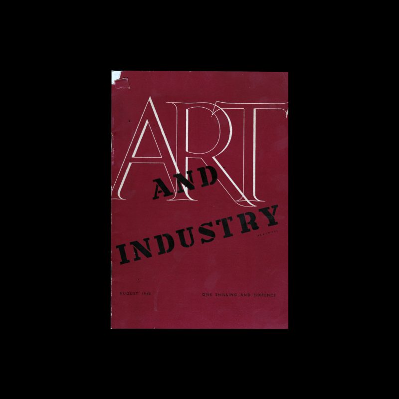 Art and Industry magazine August 1948