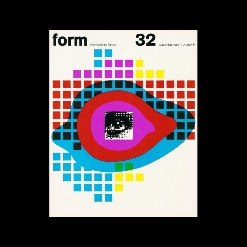 Form, Internationale Revue 32, December 1965. Designed by Karl Oskar Blase