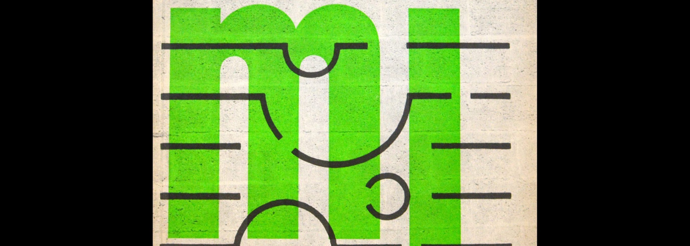 Museumjournaal, Serie 11 no 5, 1966. Designed by Jurriaan Schrofer